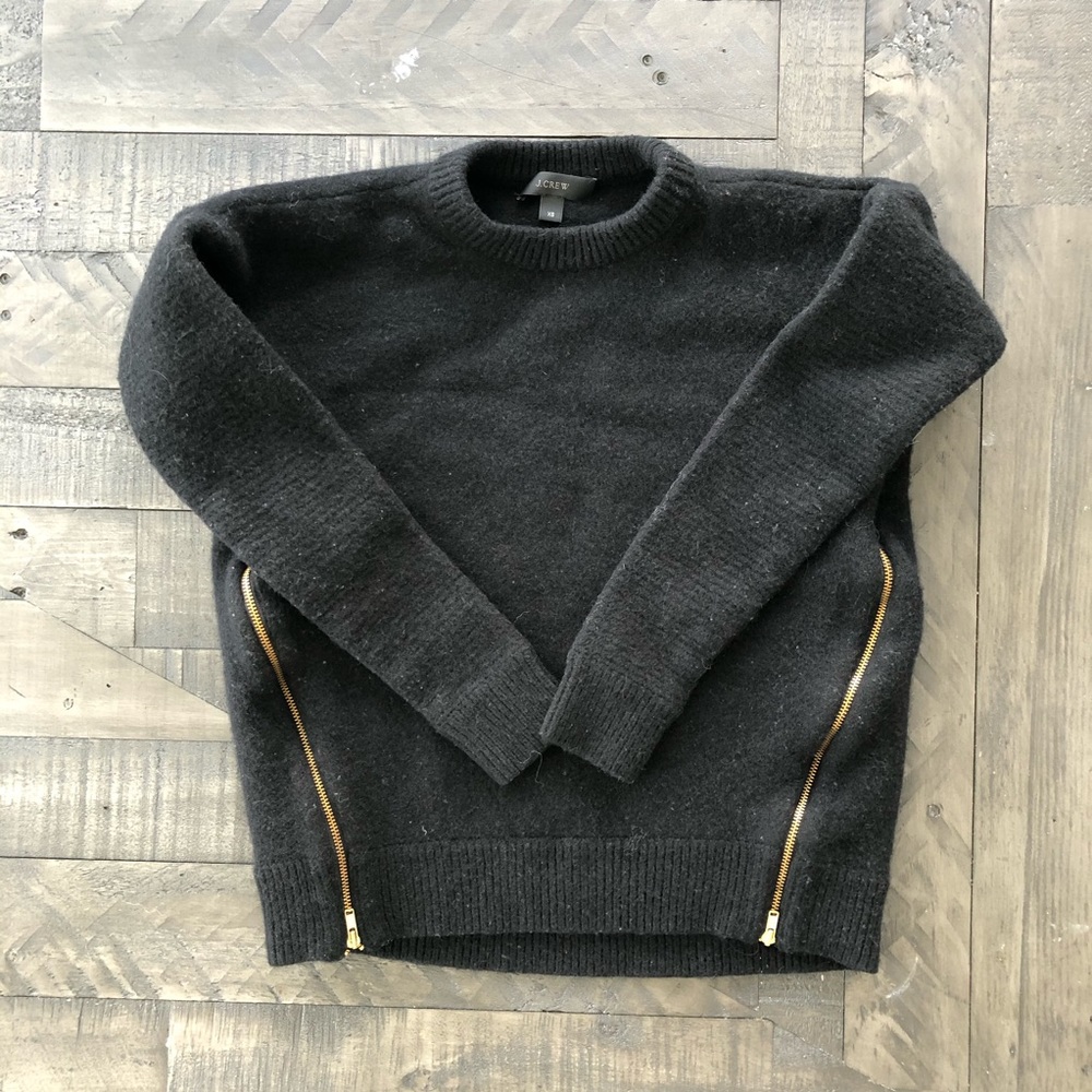 🚫SOLD — Jcrew sweater zipper XS